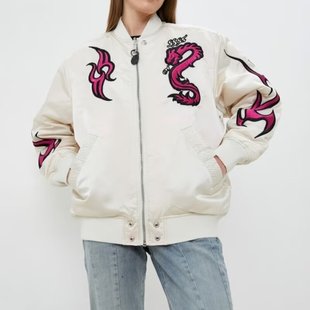 M-L穿 DIE 双龙两面穿夹棉廓形夹克 660