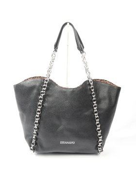 ER0MANNO DI ER0MANNO SC0ERVINO 时尚锁链牛皮时装包 766