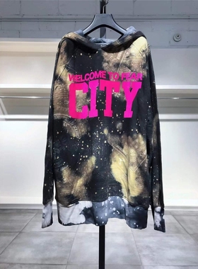 XL-2XL穿 MASSIMO SABBADIN 男款星空LOGO卫衣 830