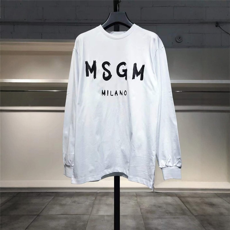S-M穿 MSGM 时尚LOGO廓形卫衣 499