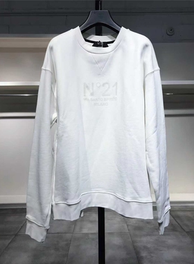 L-XL穿 N21 男士字母印花时尚潮流套头卫衣 588