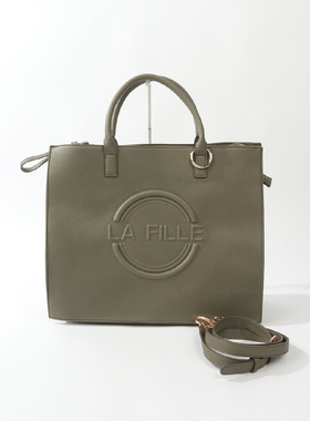 LA FI0LLE DE0S FL0EURS 立体LOGO时装包 455