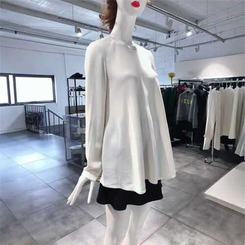 M-小L穿 PROENZA SCHOULER 气质百搭白色女装宽松衬衫 970