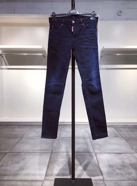 XS穿 DS2 男款帅气深蓝色细棉仔裤 810