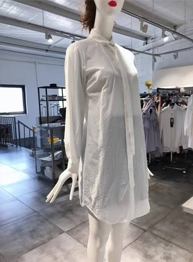 S-小M穿 RED VA 时尚系带洋装衬衣 775