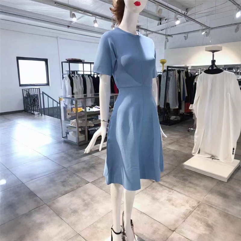 XS-S穿 EIGHT 清新蓝色洋装连衣裙 699