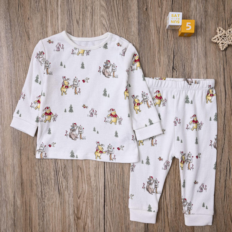 外贸欧美 宝宝春秋螺纹棉上衣长袖T恤长裤子打底裤 婴儿两件套装,童装/婴儿装/亲子装,套装,淘宝优惠券,粉丝福利购,淘宝优惠卷