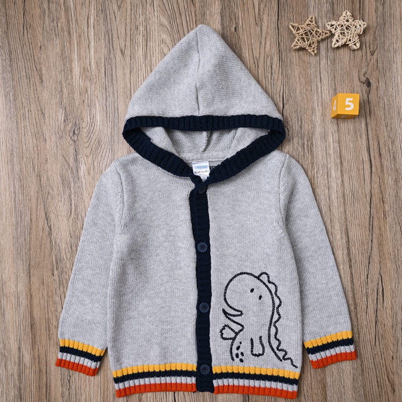 外贸欧美男宝春秋毛线衣长袖连帽开衫上衣男童可爱针织衫外套毛衣,童装/婴儿装/亲子装,卫衣/绒衫,淘宝优惠券,粉丝福利购,淘宝优惠卷
