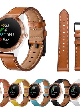 适用于Garmin佳明 vivoactive3 Music表带 vivomove HR米兰尼龙替换腕带20MM金属Forerunner 645 245手表带