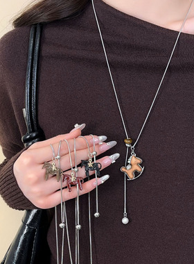 马年本命年项链女2026年新款潮