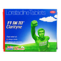 Kairetan and loratadine 12 tablets for relieving chronic urticaria due to nasal obstruction of allergic rhinitis