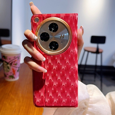 适用oppofindn3手机壳findn3时尚轻奢皮革find n3折叠屏opopfindn3翻盖式皮套oppo前后PHN110全包oppofandn女