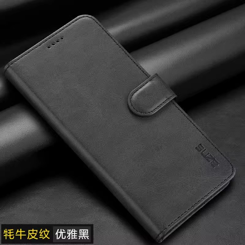 适用小米pocof7pro手机壳poco f7ultra时尚皮纹p0c0f侧翻盖式皮套f7u双面全包uitra折叠反pr0磁吸5g插卡套por