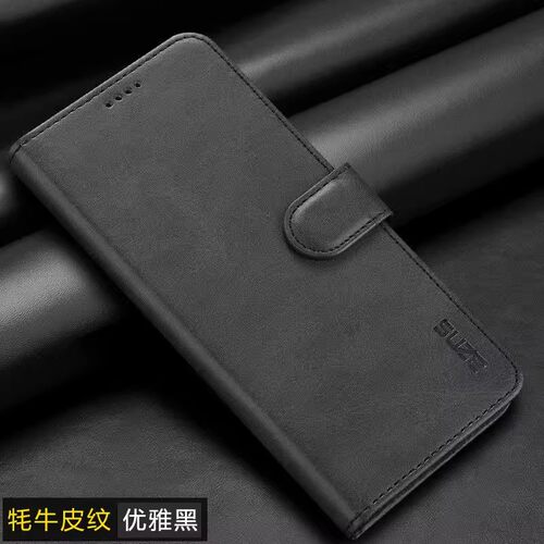 适用小米pocof7pro手机壳poco f7ultra时尚皮纹p0c0f侧翻盖式皮套f7u双面全包uitra折叠反pr0磁吸5g插卡套por
