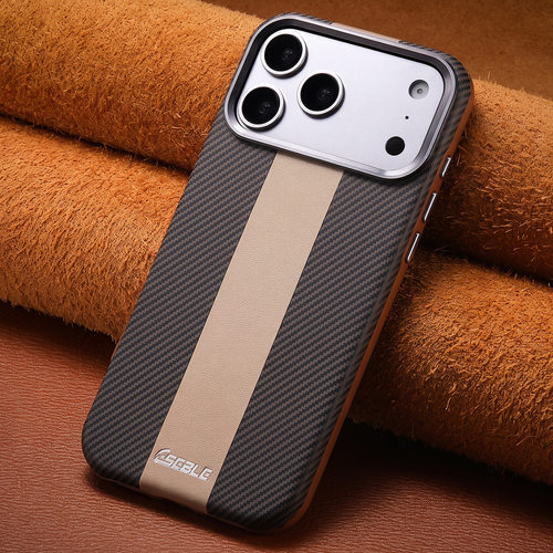 适用苹果18promax手机壳iphone18pro商务碳纤维纹ip17凯夫拉皮质iphoe17pm全包边p保护套max超薄prmax磁吸por
