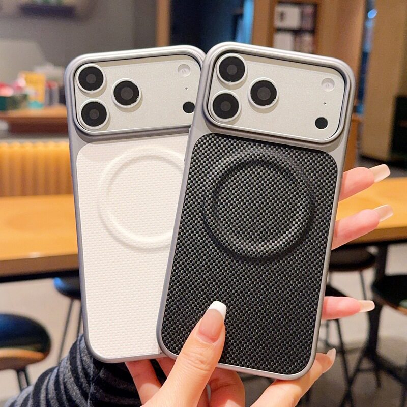 适用苹果17手机壳iphone17pro创意电镀皮革ip17promax全包边max保护壳17air超薄pm皮纹promxs磁吸充电i十七pm