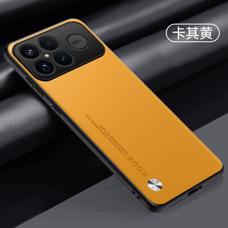 适用红米k90promax手机壳redmi k90简约素皮全包小米k90pro max镜头保护壳k九零pm超薄pormax硅胶pr0皮革新品