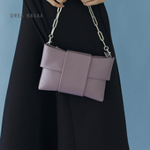 THE DREA BASAA半山 BOW系列包包女小众设计链条包单肩真皮斜挎包