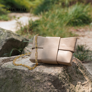 系列小号链条包小众百搭单肩包真皮斜挎包 BOW DREA BASAA半山THE