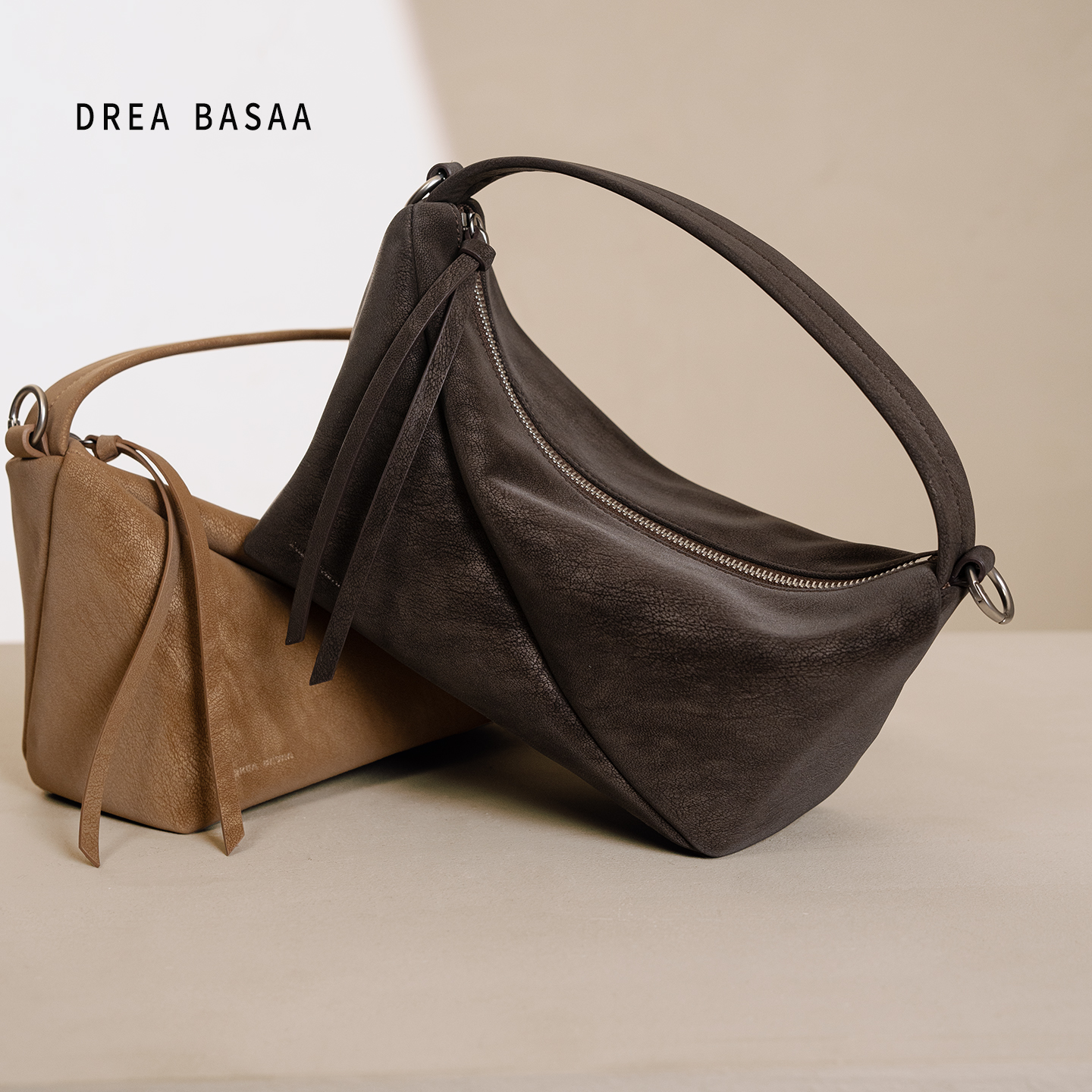 DREA BASAA半山山形系列小hobo包小众通勤包