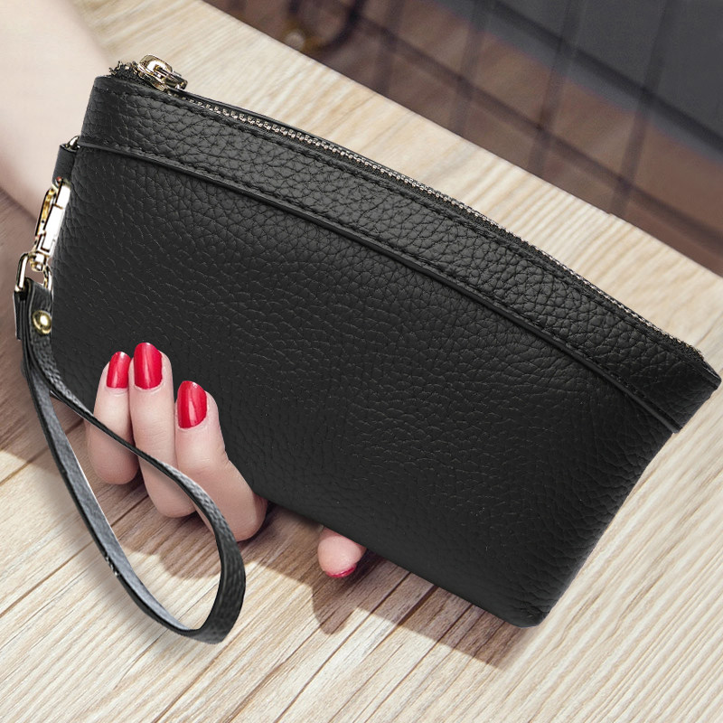 小包包女2020真皮手包妈妈买菜手机包零钱包贝壳小手包上新手挽包