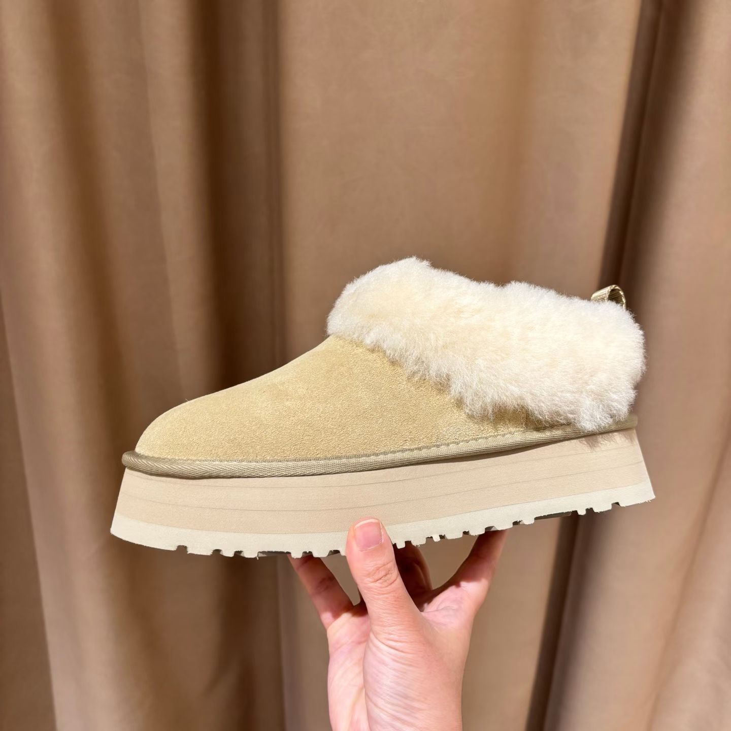 雪地靴女冬皮毛一体2025新款