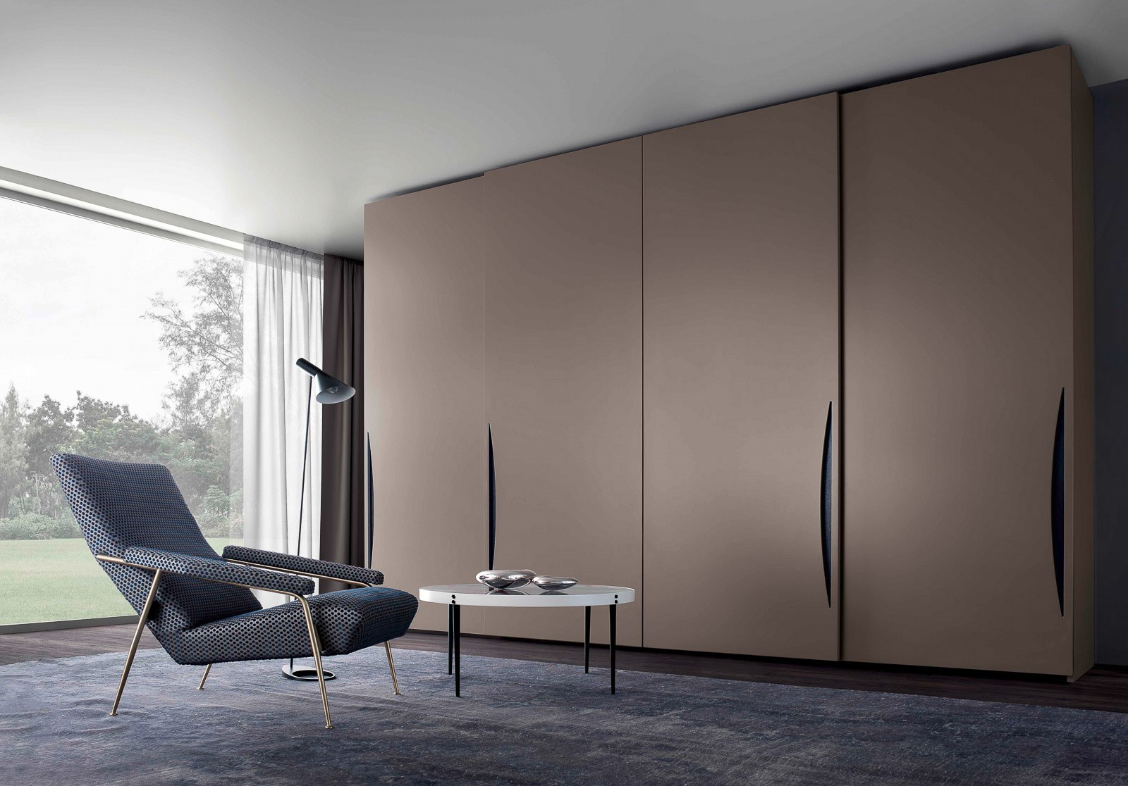 SW现代简约成人推拉门大衣柜