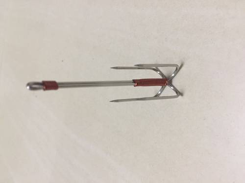 304不锈钢纯手工滩涂鱼串钩钓鱼