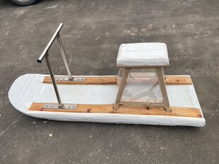 赶海泥船泥马私人订制滩涂泥船下海神器抓跳跳鱼辅助渔船