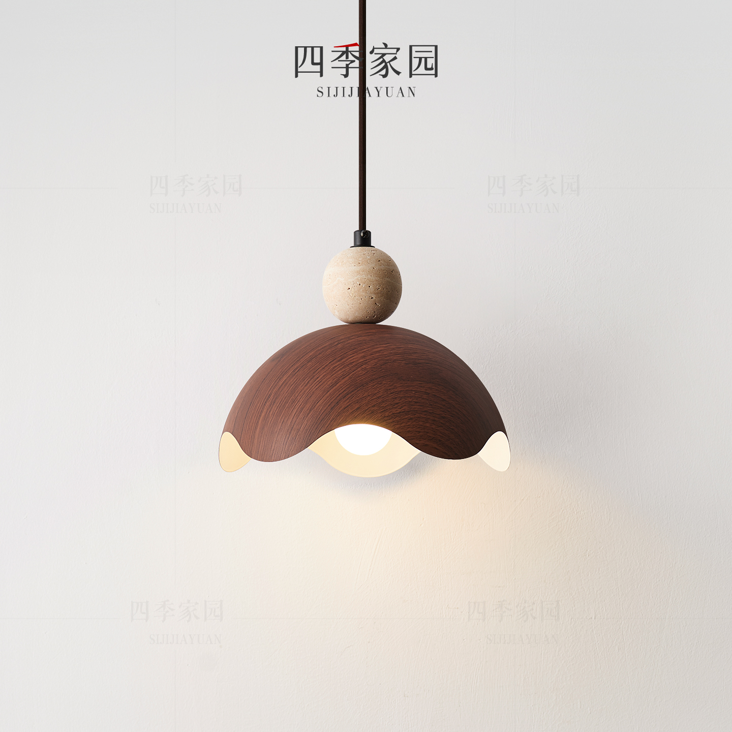 法式中古风卧室床头吊灯复古侘寂风餐厅吧台灯设计师款民宿灯具