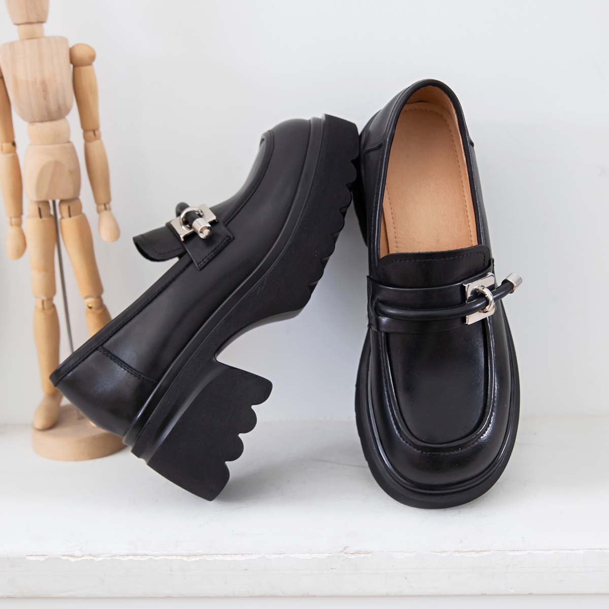 单鞋头层牛皮直供高性价比