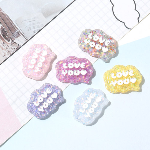 亚克力镭射闪片聊天气泡框