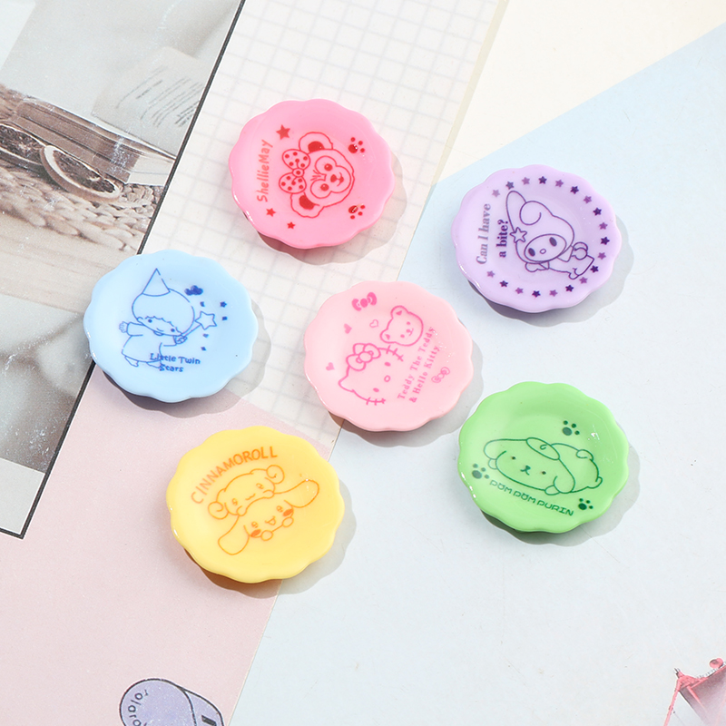 俏妮妮树脂卡通迷你小盘子