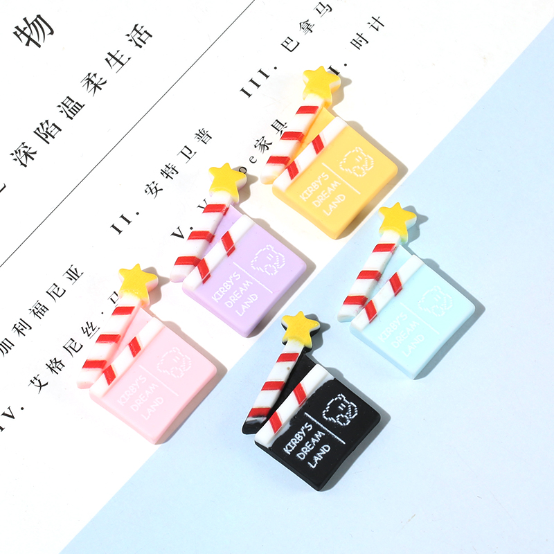 树脂配件五角星电影场记牌