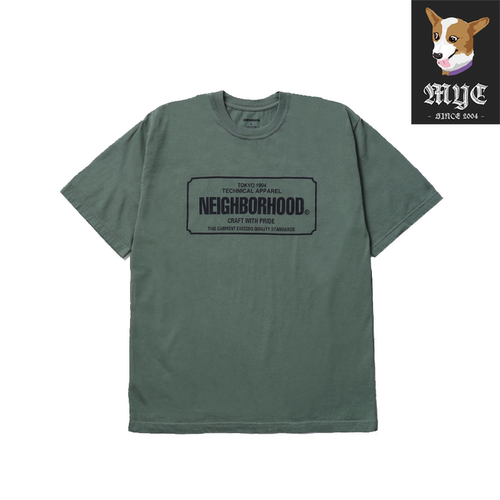 NEIGHBORHOOD NH 251 SPOT . TEE 宽松印花棉感短袖T恤上衣打底