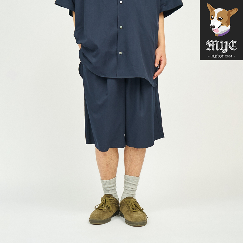 Fresh Service COOLFIBER TWO TUCK EASY SHORTS 宽松休闲短裤