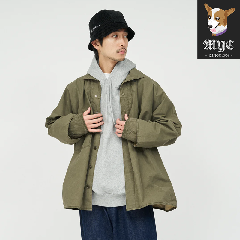 FRESH SERVICE DOUBLE SLEEVE SHIRT 宽松落肩设计感双袖衬衫25AW