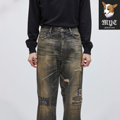 PANTS水洗做旧休闲长裤 NEIGHBORHOOD 25SS BASIC WASHED DENIM