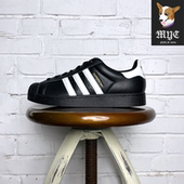 Superstar 贝壳头低帮板鞋 联名款 JR6484 Beams 阿迪达斯Adidas