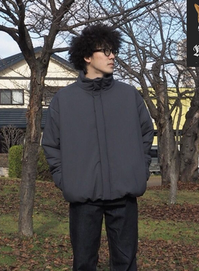 N.HOOLYWOOD PUFFER JACKET 男款纯色短款休闲日系棉服夹克 25AW