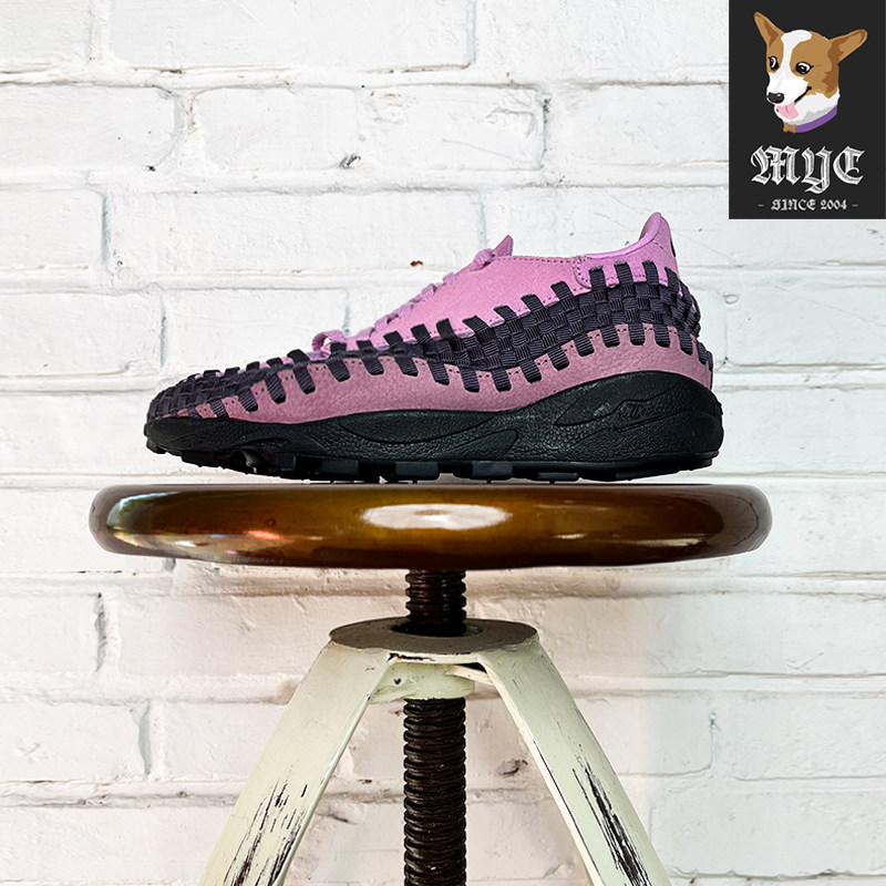 耐克nike air footscape woven 奶牛编织款低帮跑步运动休闲鞋