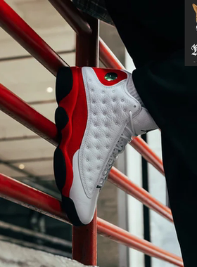 耐克Nike Air Jordan 13 Retro芝加哥男子中高帮复古篮球鞋414571