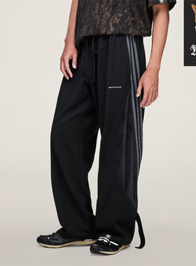 阿迪达斯Adidas originals x SONG FOR THE MUTE 宽松系带休闲裤
