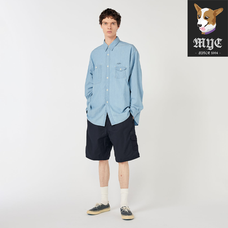 NANAMICA Nylon Twill Deck Shorts 尼龙宽松抽绳甲板短裤 26SS