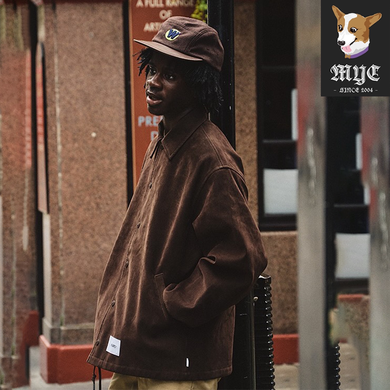 WTAPS CHIEF / JACKET / SYNTHETIC 合成麂皮教练夹克外套 25AW