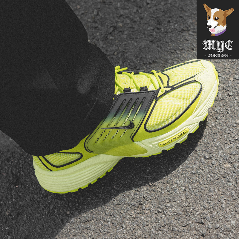 耐克 Nike Air Pegasus Wave 黄色黑色男子低帮跑步鞋休闲运动鞋