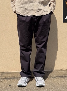 折扣NONNATIVE OFFICER CHINO TROUSERS COTTON 直筒休闲长裤25SS