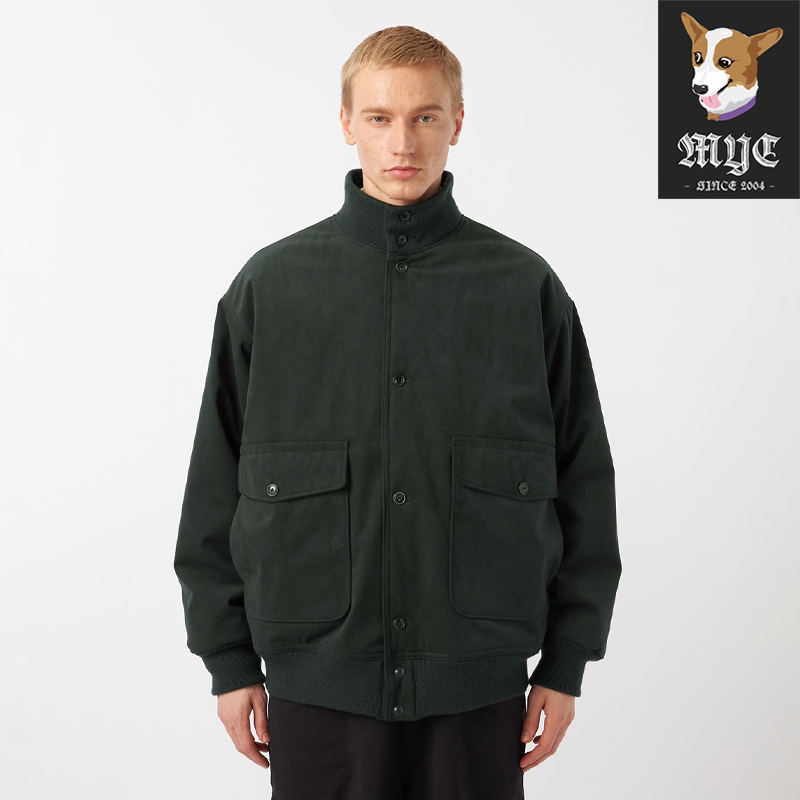现货 NANAMICA Insulation Crew Jacket 保暖纯色夹克外套25AW