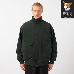 Jacket 现货 Crew Insulation 保暖纯色夹克外套25AW NANAMICA