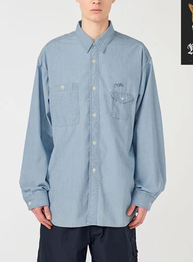 NANAMICA Regular Collar Chambray Shirt 宽松廓形牛仔衬衫 26SS